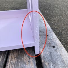 ★価格交渉OK 木製 オープンラック 本棚 4段 ホワイトの画像