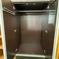 【ドリーム川西店御来店限定】☆ジモティー見たよ♪割引☆ニトリ　ワードローブ／クリーニング済み【2125560000020218】の画像