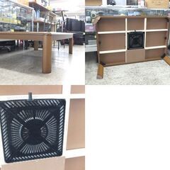 家具調こたつ 120×80cm 座卓テーブル ヤマダ 長方形 ブラウン こたつ コタツ ☆ 札幌市 北区 屯田 の画像