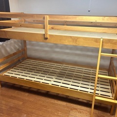 ニトリ　二段ベッドの画像