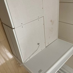 コンセント・引き出し付きシングルベッドの画像