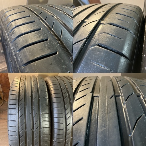 235/60R18 4本／Continental ContiSportContact5 7分〜8分上 A4946-22