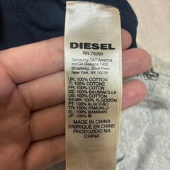 DIESELフードパーカーの画像