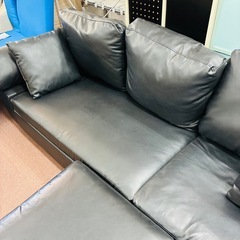 ⭐️激安⭐️レザー調　ソファの画像
