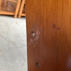 M2510-152 木製 学習椅子 キズ汚れ有りの画像