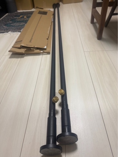 DRAW A LINE ドロアーラインTension Rod C Black　　