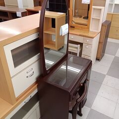 ★リユースのサカイ千葉中央店★  ドレッサー  H151×D39×W64 クリーニング済み TC4910の画像