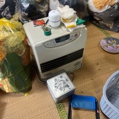 灯油ストーブを引き取っての画像