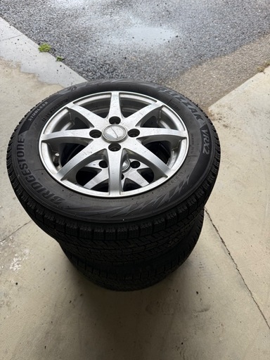 スタッドレス　ホイール　155/65R14 ブリザック