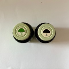 工芸うるし 黒 緑 油性 200ml﻿の画像
