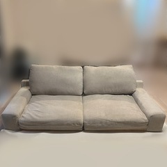 RASIK ローソファ 170cm グレージュの画像