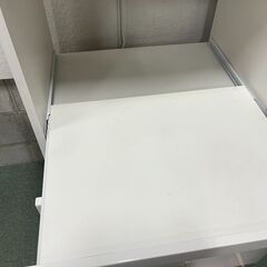 サンウッディ 木製 食器棚 レンジ台 炊飯台 ホワイト 幅60cm×奥行45cm×高さ180cm の画像