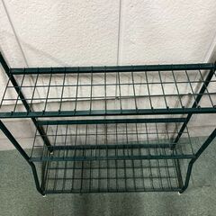 2台あり スチール製 3段 ガーデンラック フラワースタンド プランタースタンド 幅85cm×奥行32cm×高さ107cm の画像
