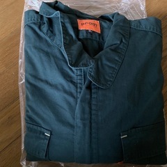  【中古】Prono 綿カーゴツナギ 116-420P 綿100％ 3Lサイズ ダークグリーンの画像