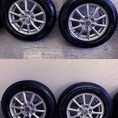 使用少　195/65R15　ヨコハマ　スタッドレス　IG60　15インチ　ホイール4本セット １台分　23年製　の画像