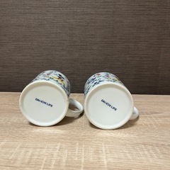 ミッキーマウス・ミニーマウス マグカップセットの画像