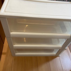 衣装ケース三段セットの画像