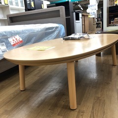 【ドリーム川西店御来店限定】☆ジモティー見たよ♪割引☆ 良品計画 良品計画 楕円こたつ  クリーニング済み 【99560000021883】の画像