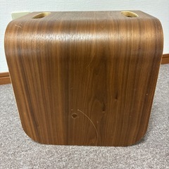 HOPPL ホップル コロコロチェア ブラックウォールナットの画像