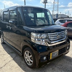 【支払総額19,8万円】h26年式NBOXカスタムターボ車検令和9年3月機関良好 内外装良好 両側パワスラ 即日納車ok CTBA付きの画像