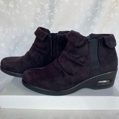 レディース ショートブーツ 22.5cmの画像