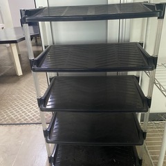 靴箱　シューズトレイ　中古の画像