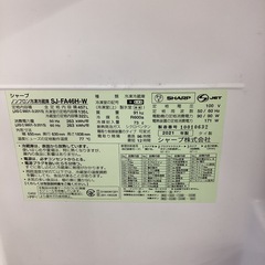 SHARP 6ドア冷蔵庫 2021年製 457Lの画像