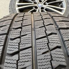スバル純正アルミホイール＋スタッドレス4本セット215/45R17の画像
