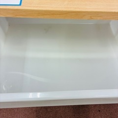 ⭐️激安⭐️木目調　4段クリアケース　衣装ケースの画像