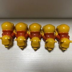 くまのプーさん　陶器製箸置き　５個の画像