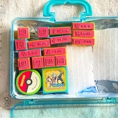 【０円】ポケモン 未使用スタンプ セットの画像