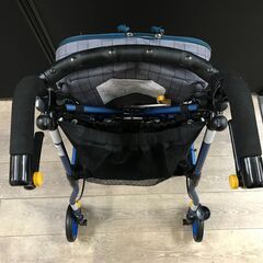 Withone シルバーカー ヘルシーワン･W オムチェックブルー 歩行器 サポートカー 耐荷重75kg 折りたたみ 25j菊TKの画像