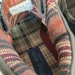 メンズ モカシンブーツ 黒 26.0cmの画像