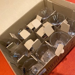 カクテルグラス12個セットの画像