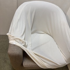 ② 専用カバー付き ニトリ　アクセントチェア　シャルパ3 1Pソファの画像