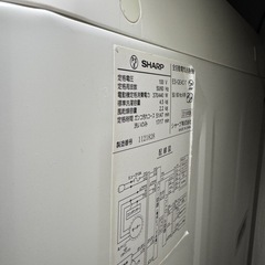 洗濯機　中古　の画像