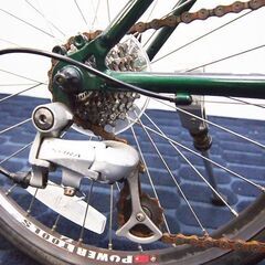 KHS F20-S 折り畳み自転車 UKグリーン/シャンパン 現状品 (JA16)の画像