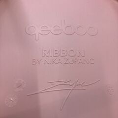 Qeeboo Ribbon Chair リボンチェア ピンク Nika Zupanc Francfranc（フランフラン）購入 ドレッサー同時購入品 キーブー デザインチェア 正規品 おしゃれ 可愛い【糸島市内 送料無料】 88285-3-①-050の画像