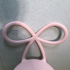 Qeeboo Ribbon Chair リボンチェア ピンク Nika Zupanc Francfranc（フランフラン）購入 ドレッサー同時購入品 キーブー デザインチェア 正規品 おしゃれ 可愛い【糸島市内 送料無料】 88285-3-①-050の画像