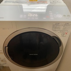 ドラム式洗濯乾燥機　TOSHIBAの画像