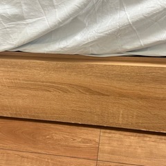 シングルベット　マットレス付きの画像