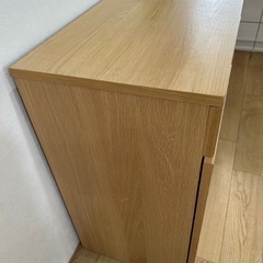 無印良品　　食器棚の画像