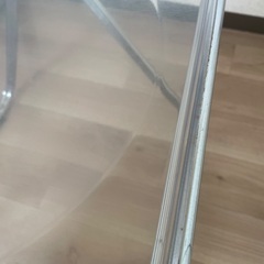 透明⭐︎クリアチェア⭐︎折りたたみ⭐︎パイプ椅子の画像