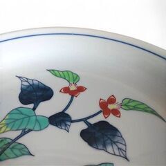 有田焼　峯山作　鍋島草花紋　大皿　盛鉢の画像