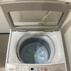 『1〜2人暮らし向け』AQUA洗濯機【無料】の画像