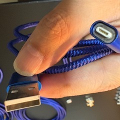 マグネット式 充電ケーブルセットの画像