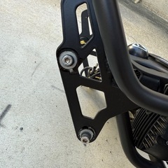 MOTOLORD CT125 ハンターカブ　ヘッドライト一体キャリア  の画像
