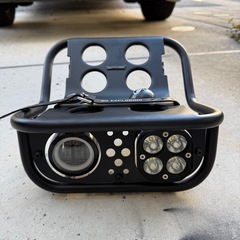 MOTOLORD CT125 ハンターカブ　ヘッドライト一体キャリア  の画像