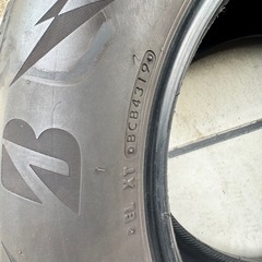 中古スタッドレスタイヤ 4本　　　ブリヂストン ブリザック DM-V3 265/60R18 19年製の画像