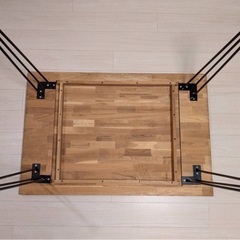 天然木★ダイニングテーブルの画像